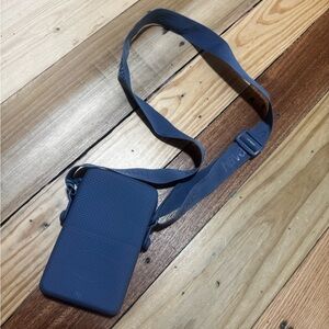 Navy Blue Crossbody Bag with Strap